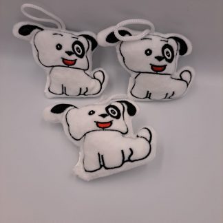 Kleine Hunde weiß