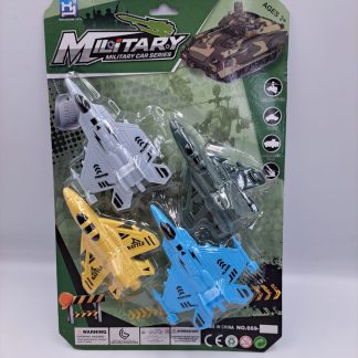 Militärflugzeuge 4er-Set