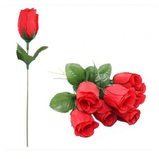 Rosenknospe rot 23cm