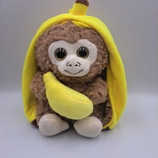 Affe in Banane 23cm